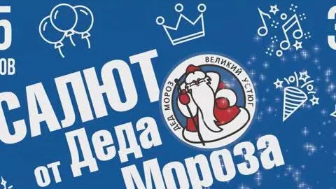 фейерверк САЛЮТ ОТ ДЕДА МОРОЗА 25 залпов